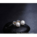 Popular 14K 18K Fresh Water Pearl Stud Earrings